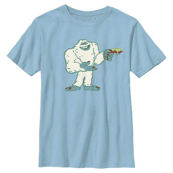 Boys Monsters Inc Adorable Snowman Lemon Ice Cream T Shirt