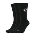 thumbnail image 1 of Boys Nike Everyday Crew Basketball Socks 3-Pack Color: Black Size: S, 1 of 5
