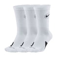 thumbnail image 1 of Boys Nike Everyday Crew Basketball Socks 3-Pack Color: White Size: S, 1 of 5