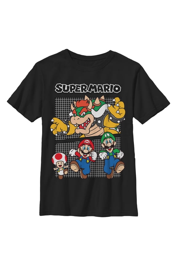 Boys Nintendo Bowser Watch Your Back T Shirt