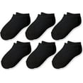 thumbnail image 1 of Boys' No Show Socks, 6-Pack, 1 of 2