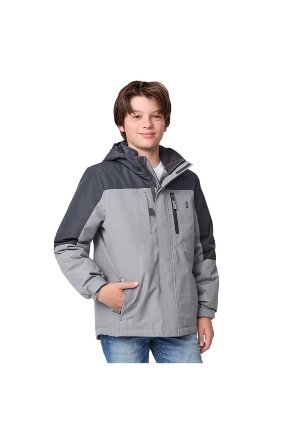 Boys' Oasis 3-in-1 Systems Jacket Stone XL