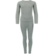 BOYS ONLY Toddler Waffle Thermal Long Underwear 2-Piece Set