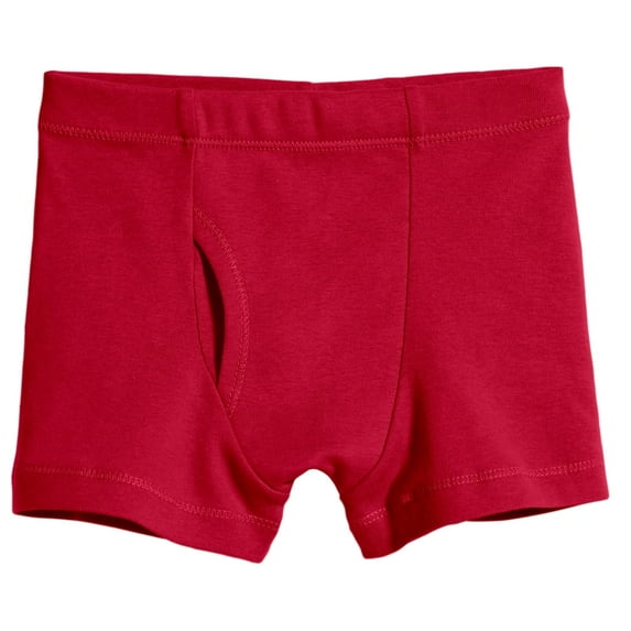 Boys Organic Cotton Boxer Brief | Red