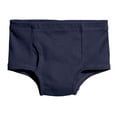 thumbnail image 1 of Made in USA Organic Cotton Boys Briefs Underwear | Navy, 1 of 2