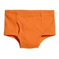 thumbnail image 1 of Made in USA Organic Cotton Boys Briefs Underwear | Orange, 1 of 2
