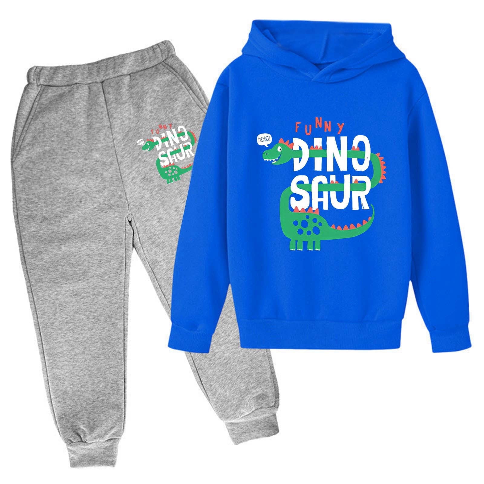 Boys Outfit Hoodie Pullover Printed Underwear Cute Long Sleeve Kids ...
