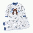 thumbnail image 1 of Boys Outfits Kids Spring Fall Graphic Long Sleeve 3M 6M 12M 18M Top and Pants Set 2 PC, 1 of 6