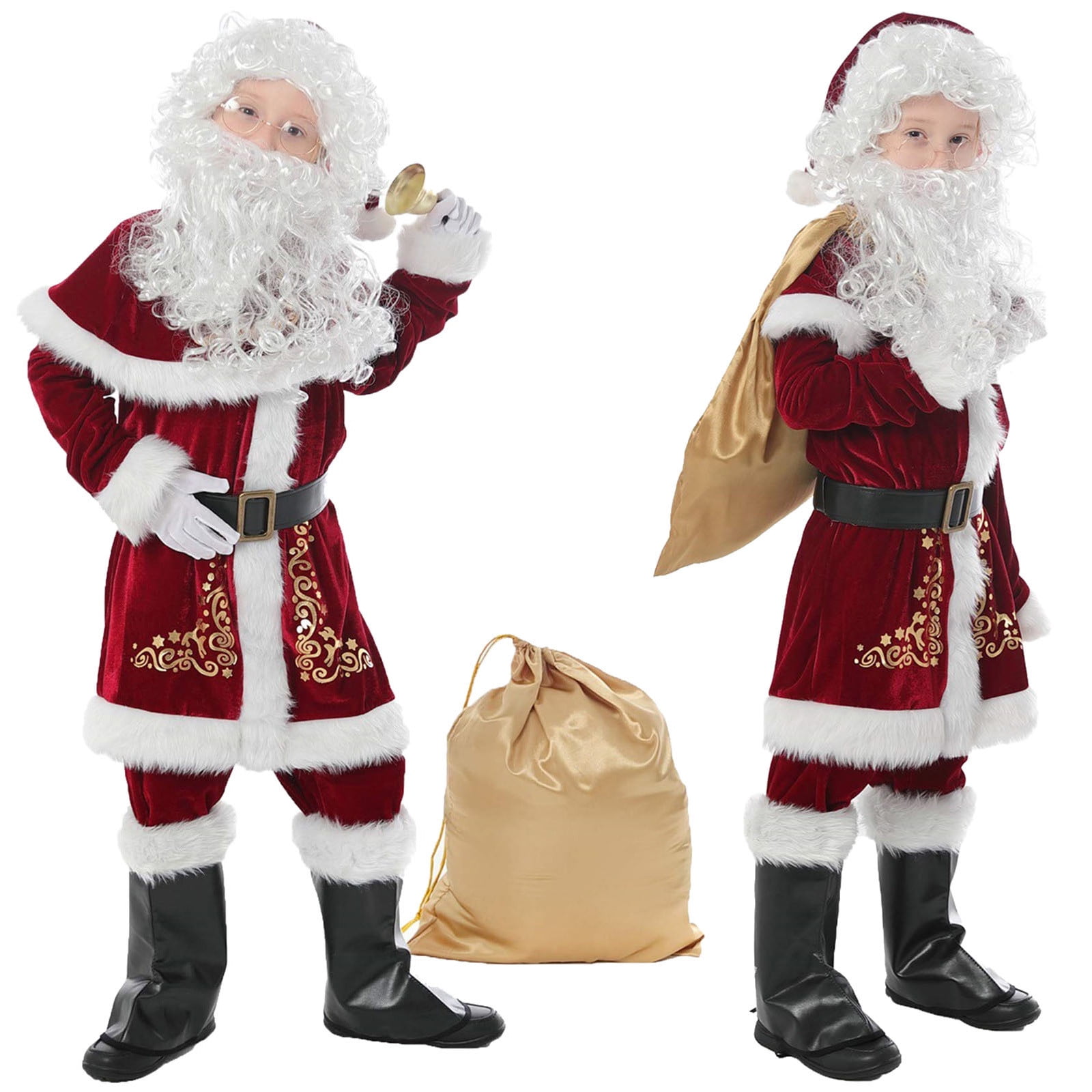 Boys Outfits & Set Children's Santa Suit Christmas Party 12 Pcs Outfits — free download