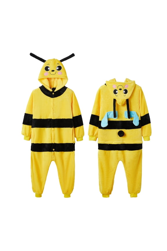 Boys Outfits Size 1-2Y Kids Bee Style Long Sleeve Hooded Onesie Role Play Set Toddler Boy Clothes