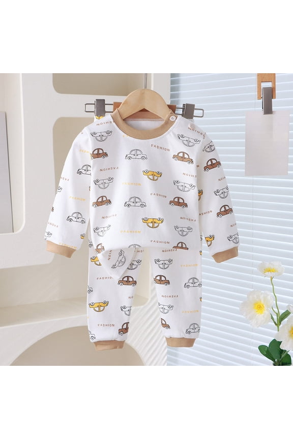 Boys Outfits Size 6-9 Months Toddler Baby Boy Clothes Fall Winter Color Block Crewneck Sweatshirt Tops and Pants 2 Piece Outfits 1-5T