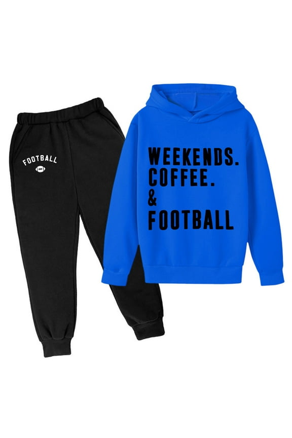 Boys Winter Outfits Size 7-8 Irish Graphics Print Tracksuit Hoodies for Boys 8-12 Pullover Sweaters Jogger Pants Set Outfits for Boys 10-12 Clearance