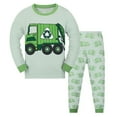 thumbnail image 1 of Boys Pajama Sets Cute Cartoon Cotton Sleepwear Long Sleeve 2 Piece Matching Holiday Pjs Set Snug-Fit Outfits Sleepwear Kids Clothes Pjs,Z2-GN2,2(1-2 Years), 1 of 3