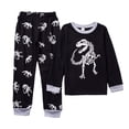 thumbnail image 1 of Boys Pajamas 100% Cotton Planet Pjs Toddler 2 Piece Sleepwear Kids Clothes Set Size 3t -10t, 1 of 3