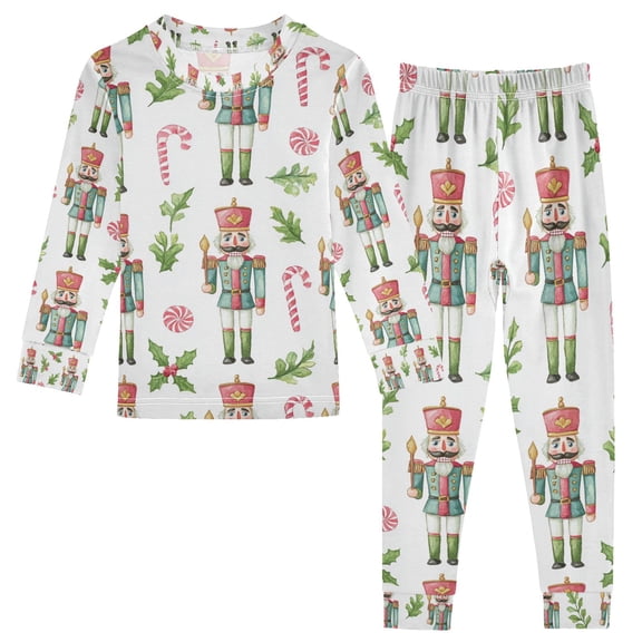 Boys Pajamas Girls Pajama Candy and Soldiers Cute Comfortable Cotton Two-piece Pajama Set