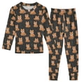 thumbnail image 1 of Boys Pajamas Girls Pajama Cute Dog Cute Comfortable Cotton Two-piece Pajama Set, 1 of 7