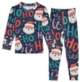 thumbnail image 1 of Boys Pajamas Girls Pajama Cute Santa Claus Cute Comfortable Cotton Two-piece Pajama Set, 1 of 7