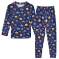 thumbnail image 1 of Boys Pajamas Girls Pajama Cute Stars Cute Comfortable Cotton Two-piece Pajama Set, 1 of 7