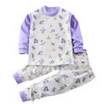 thumbnail image 1 of Boys Pajamas Little Kids Cartoon Printing Long Sleeved Top and Pants 2 Piece Toddler Babies Cute Sleepwear Soft Outfits Size 4-5, 1 of 3