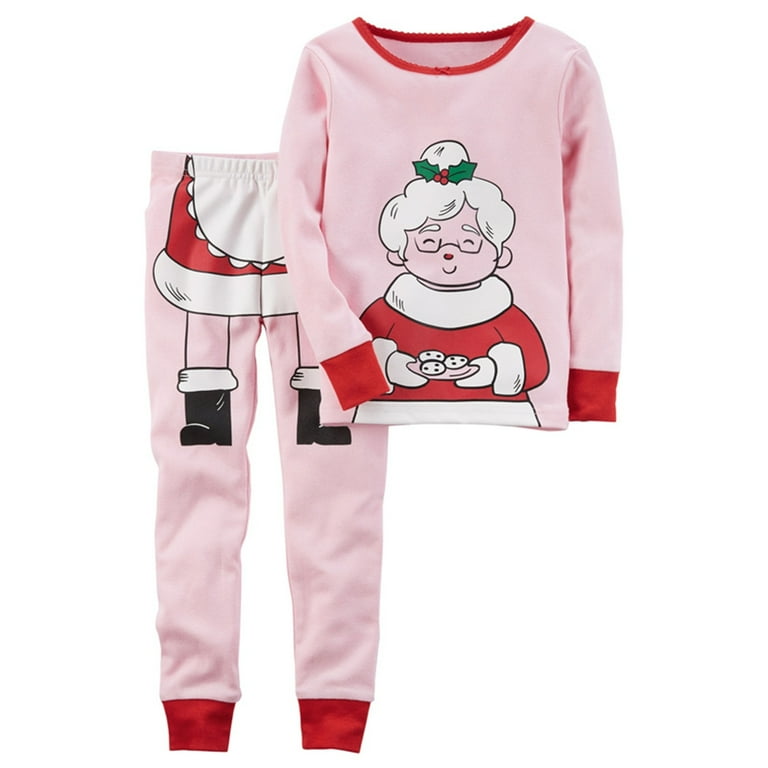 Boys Pajamas Size 14 16 Toddler Kids Baby Boys Girls PJ s Pajamas Christmas Sleepwear T shirt Pants Outfits Clothes Set Walmart