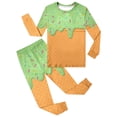 thumbnail image 1 of Boys Pajamas Size 7, Boy Cute Print Pajamas Long Sleeve Top & Pants Nightwear Outfit Comfy Fit Short Sleeve Children's Home Wear Halloween Gifts, 1 of 4
