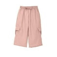 thumbnail image 1 of Boys Pants Baggy Jeans Boys Boy's Spring And Summer Street Leisure Sports Pocket Drawstring Stretch Waist Color Cargo 7 Division Of Labor Pants, 1 of 6