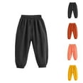 thumbnail image 1 of Boys' Pants Baggy Jeans Kids Boys Linen Pants Toddler Kids Elastic Waist Soft Harem Trousers Summer Fall Long Casual Comfortable Outfit, 1 of 3
