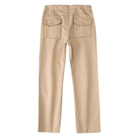 Boys Pants Boys Athletic Pants Boys Pants Classic British Straight Leg Dress Pants For Kids Casual Comfortable School Trousers Outdoor Daily Wear