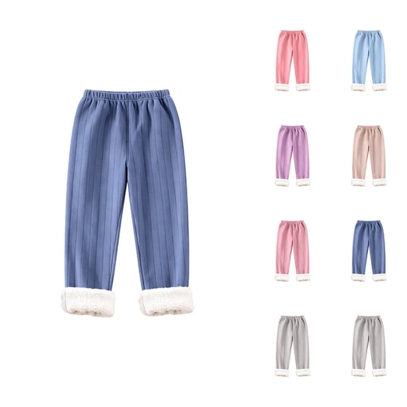 Boys Pants Boys Casual Denim Cargo Trousers With Elastic Waist for Daily Outdoor Wear Durable Long Pants With Pockets for School and Play