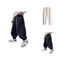 thumbnail image 1 of Boys Pants Boys Sweatpants Drawstring Elastic Joggers Warm Pants for Kids Comfort Fit Apparel, 1 of 4