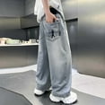 thumbnail image 1 of Boys Pants Cargo Fully Elastic Waist Children Regular Fit Activewear, 1 of 8