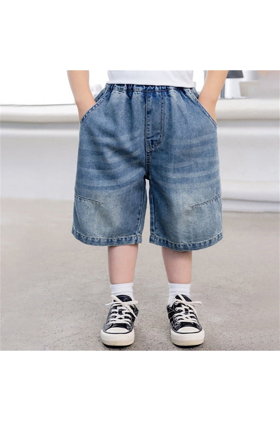 Boys Pants Color Block Wide Leg Cargo Pants for Big Kids Boys Color Block Cargo Pants Size 3-4Y