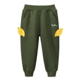 thumbnail image 1 of Boys Pants Fall winter Fashion Casual Sweatpants Tracksuit Thick Warm Trouseres Baby Pants AG 6 Years-7 Years, 1 of 3