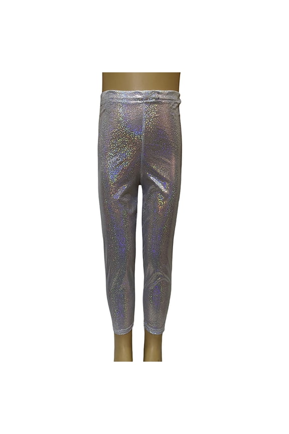 Boys Pants Fine Sequin Leggings Training Dance Stretch Slim Fit Adult Long Bottoms