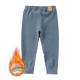 thumbnail image 1 of Boys Pants,Kids German Pants Autumn Warmth Boys Girls Thermal Trousers Base Layer for Cold Weather,Boys Pants,Navy,140, 1 of 3