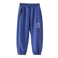 thumbnail image 1 of Boys Pants Kids Sweatpants Drawstring Casual Pull On Jogger Pants for Play and Everyday Comfort, 1 of 3