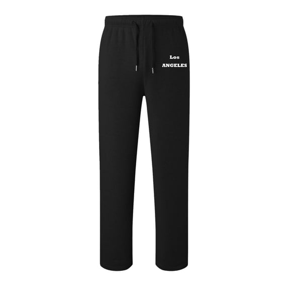 Boys' Pants Loose Fit Drawstring Straight Leg Elastic Letter Print Sweatpants Trousers 4-5 Years