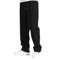 thumbnail image 1 of Boys Pants Size 10-12 School Kids Clothes Boys' Open Bottom Active Sweatpants with Pockets & Drawstring, 1 of 4