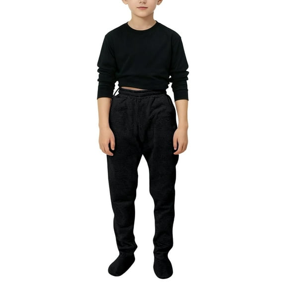 Boys Pants Size 7 Loose Fit Denim Wide Leg Pants – Oversized Straight Leg Cargo Style Jeans for Big Kids, Urban Casual Long Pants, Spring Season Street Fashion