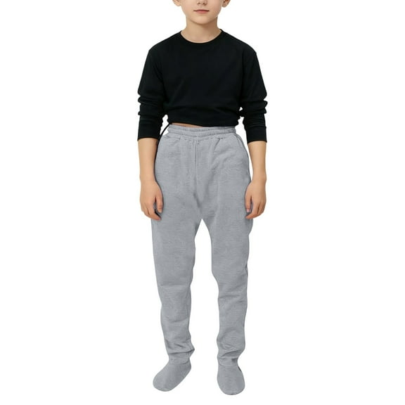 Boys Pants Size 7 Loose Fit Denim Wide Leg Pants – Oversized Straight Leg Cargo Style Jeans for Big Kids, Urban Casual Long Pants, Spring Season Street Fashion