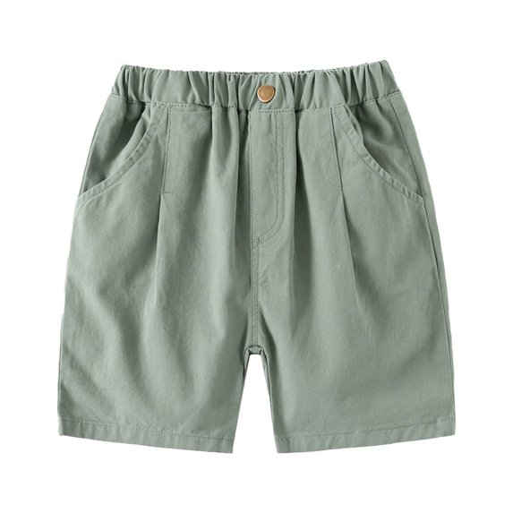 Boys Pants Summer Kids Thin Solid Casual Fashion Shorts Clothes Shorts For Boys AG 18 Months-24 Months