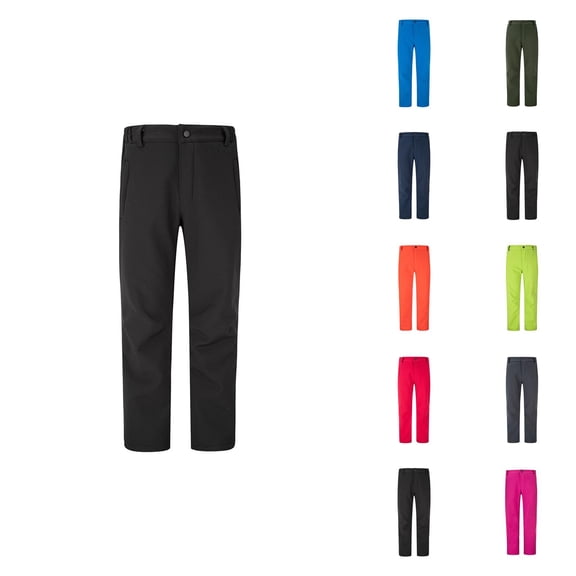Boys Pants Windproof Breathable Outdoor Hiking Trousers for Kids Durable Rainproof Trousers for Boys Versatile Winter Sports Pants for Young Outdoorsmen Boys Pants Fall