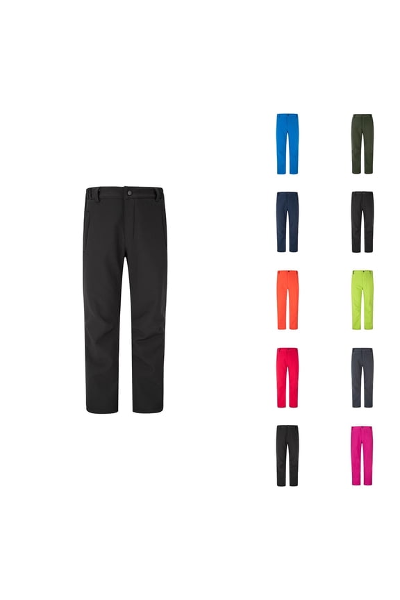 Boys Pants Windproof Breathable Outdoor Hiking Trousers for Kids Durable Rainproof Trousers for Boys Versatile Winter Sports Pants for Young Outdoorsmen Boys Pants Fall