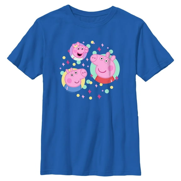 Boys Peppa Pig Happy Siblings T Shirt