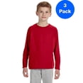 thumbnail image 1 of Boys Performance Long-Sleeve T-Shirt 3 Pack, 1 of 2