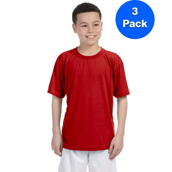 Boys Performance T-Shirt 3 Pack