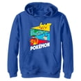 thumbnail image 1 of Boys Pokemon Colorful Starters Banners Lightweight Hoodie, 1 of 5