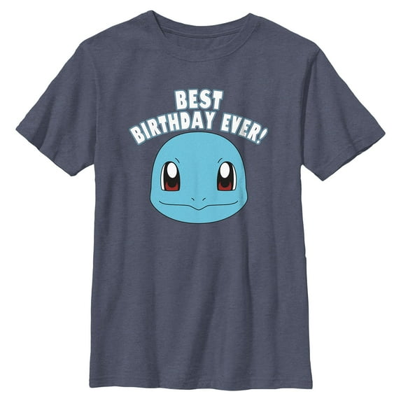 Boys Pokemon Squirtle Best Birthday Ever T Shirt