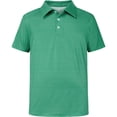thumbnail image 1 of Boys Polo Shirts Collared Full Graphic Print Short Sleeve Tops Button Front Comfortable Daily Boys Outdoor Casual Shirts, 1 of 3