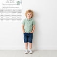 thumbnail image 1 of Boys' Polo Shirts Green Short Sleeve T Shirt Girls 100 Days of School Shirt Summer Casual Breathable Toddler 12-18 Months Boy Shirts, 1 of 9